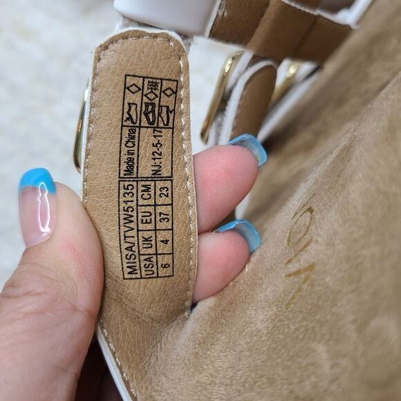 Vionic‎ Misa TVW5135 Leather Buckle Slide Sandals sz 6 - Picture 5 of 5